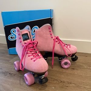 Sure-grip Boardwalk Roller Skates - Pink - womens 8.5/9